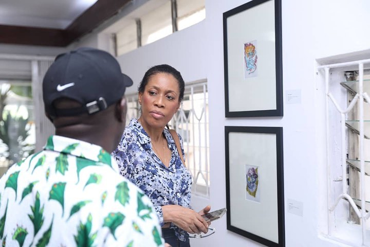 💫💫💫Thank you to everyone who joined us on Sunday for the opening of “Missaligned” by Tiffany- (21)