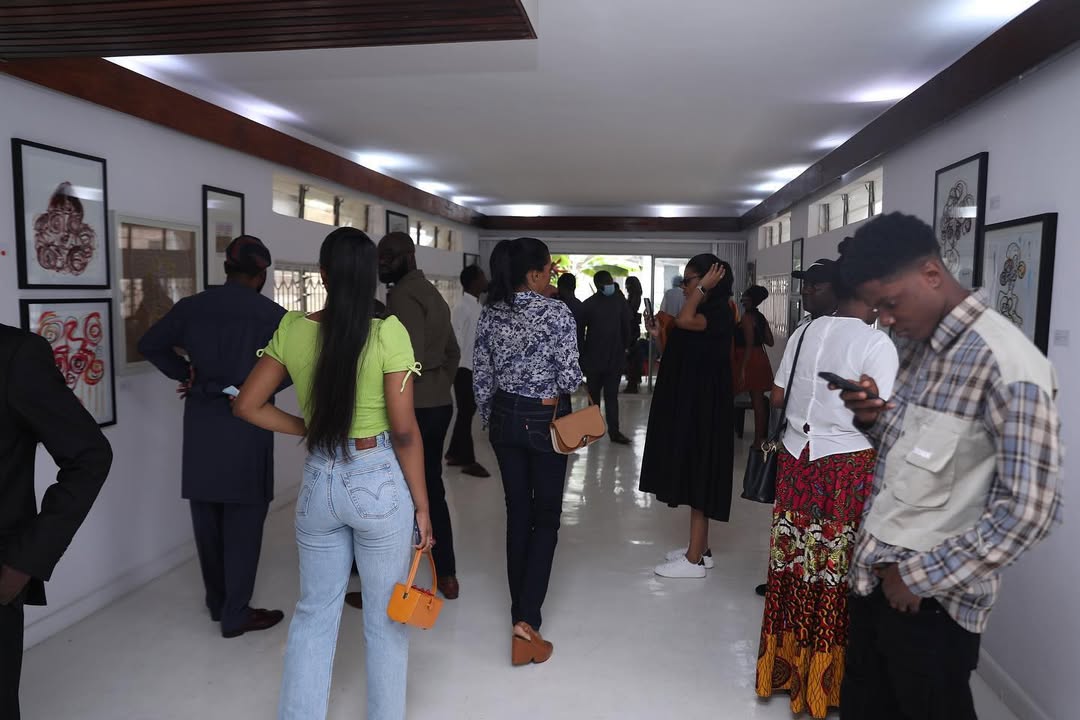 💫💫💫Thank you to everyone who joined us on Sunday for the opening of “Missaligned” by Tiffany- (25)